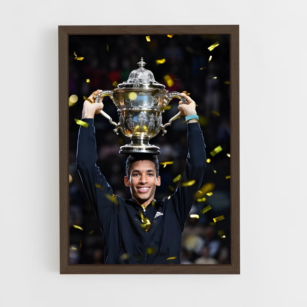 Poster La Victoire de Felix – affiche Tennis (vue 5)